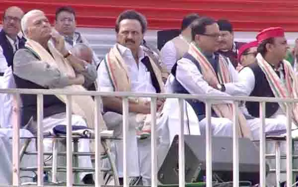 Stalin's speech in kolkata